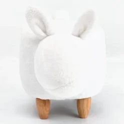 Bunny-Shaped Kids Pouf – 26.4" x 14.2" x 14.6"