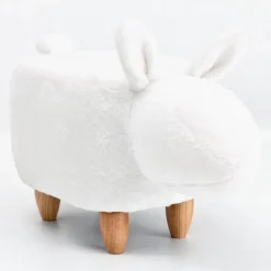 Bunny-Shaped Kids Pouf – 26.4