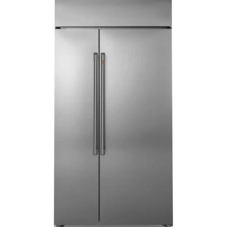 CAFE 25 Cu Ft 42 In Refrigerator Stainless Steel Side by side - CSB42WP2NS1