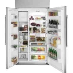 CAFE 25 Cu Ft 42 In Refrigerator Stainless Steel Side by side - CSB42WP2NS1