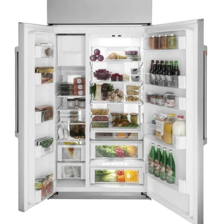 CAFE 25 Cu Ft 42 In Refrigerator Stainless Steel Side by side - CSB42WP2NS1