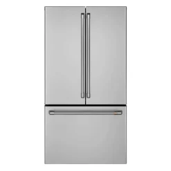 CAFE 23.1 Cu Ft 36 In Refrigerator Stainless Steel Bottom Freezer, French door - CWE23SP2MS1