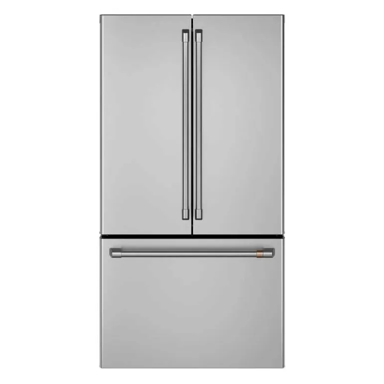 CAFE 23.1 Cu Ft 36 In Refrigerator Stainless Steel Bottom Freezer, French door - CWE23SP2MS1