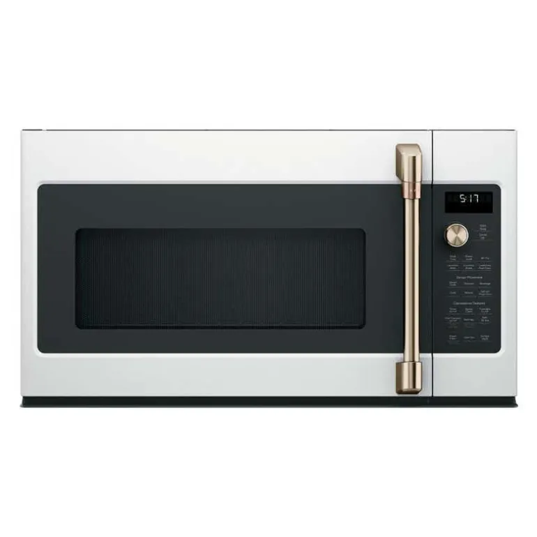 CAFE 1.7 Cu Ft Microwave/Hood, White, 300 - CVM517P4RW2