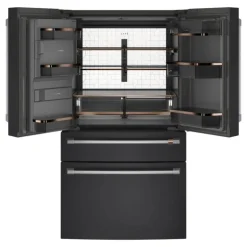 CAFE 36 In 22,3 Cu Ft Refrigerator black Bottom Freezer, French door - CXE22DP3PD1