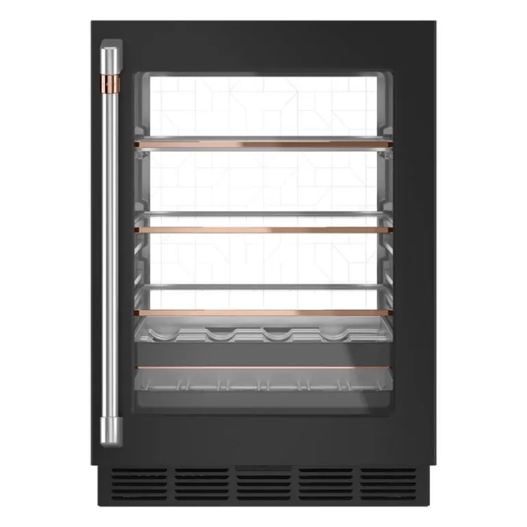 CAFE Beverage Center black 23.75" - CCP06BP3PD1