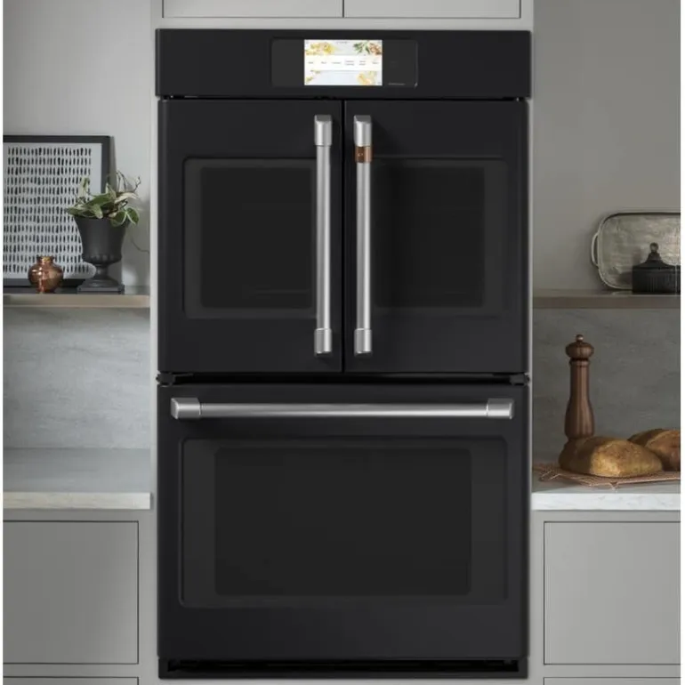 CAFE Built-In Wall Oven Black 30" Electric - CTD90FP3ND1