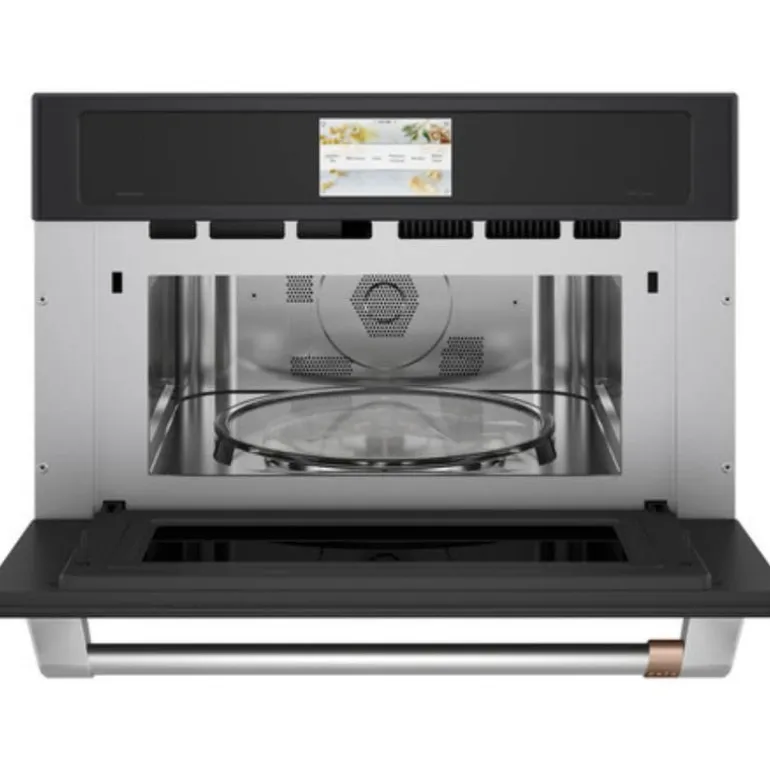 CAFE Built-In Wall Oven Black 30" - CSB913P3VD1