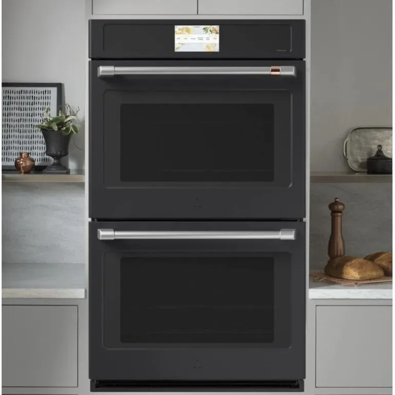 CAFE Built-In Wall Oven Black 30" Electric - CTD90DP3ND1