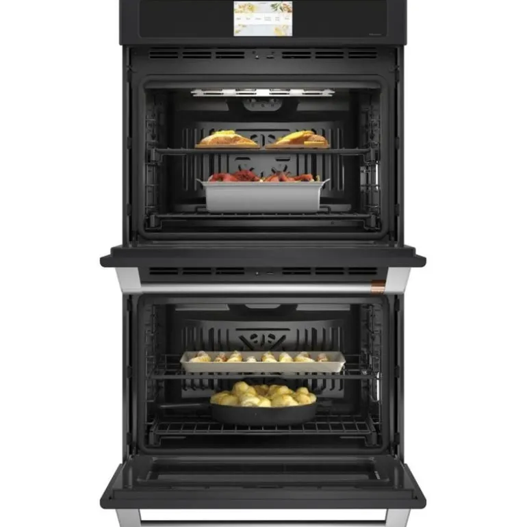 CAFE Built-In Wall Oven Black 30" Electric - CTD90DP3ND1