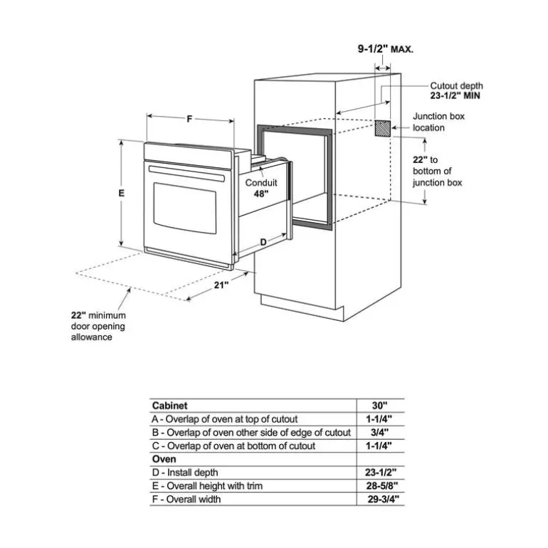 CAFE Built-In Wall Oven Stainless Steel 30" Electric - CTS70DP2NS1
