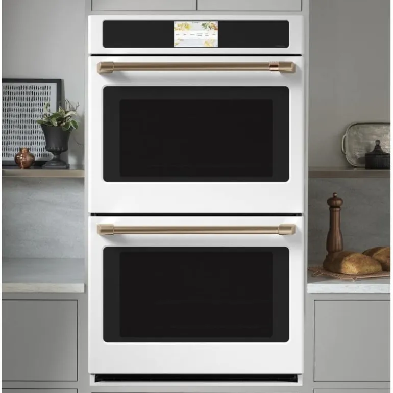 CAFE Built-In Wall Oven White 30" Electric - CTD90DP4NW2