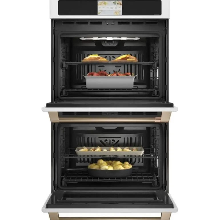 CAFE Built-In Wall Oven White 30" Electric - CTD90DP4NW2