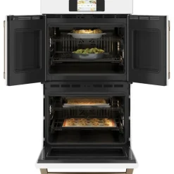 CAFE Built-In Wall Oven White  30"  Electric - CTD90FP4NW2