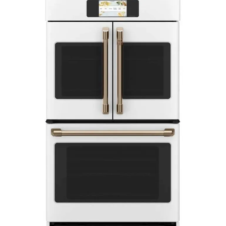 CAFE Built-In Wall Oven White 30" Electric - CTD90FP4NW2