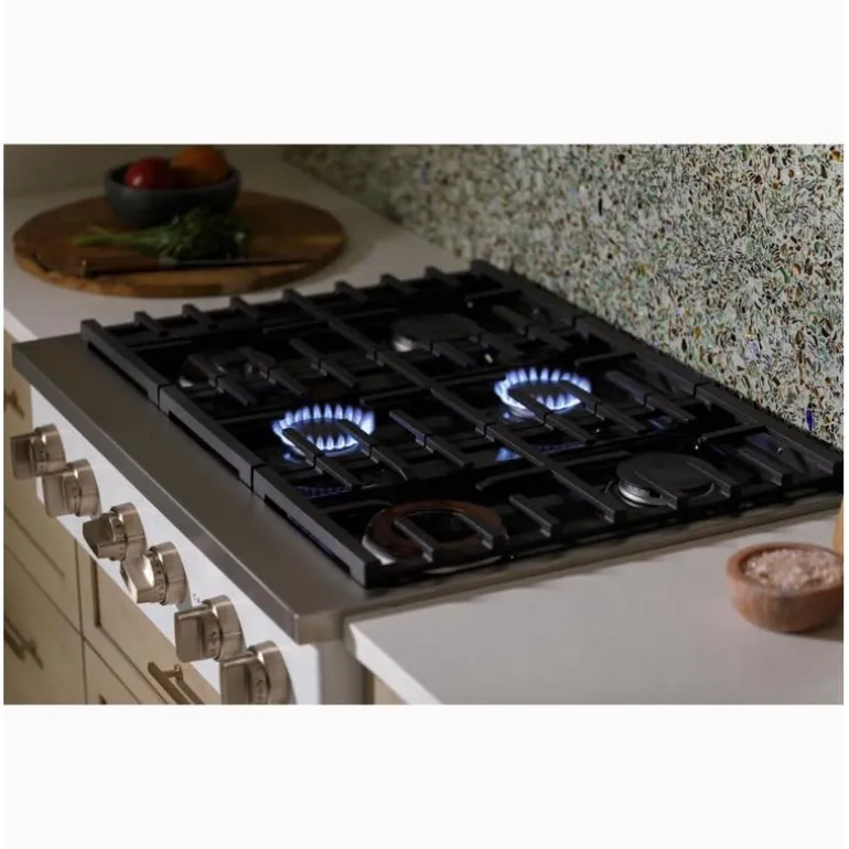 CAFE Cooktop Gas Stainless Steel 36" Stainless Steel - CGU366P2TS1
