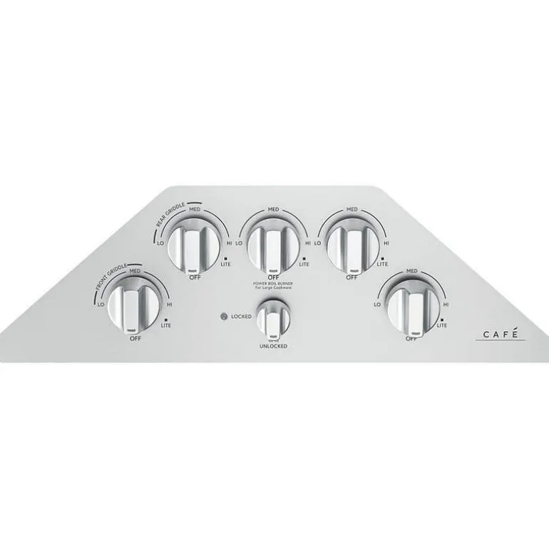 CAFE Cooktop Gas Stainless Steel 30" Stainless Steel - CGP95302MS1