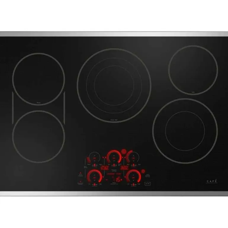 CAFE Cooktop Glass-Ceramic Black 30" Black - CEP90302TSS