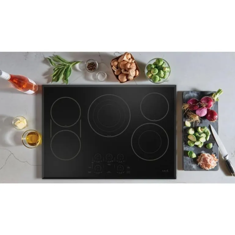 CAFE Cooktop Glass-Ceramic Black 30" Black - CEP90301TBB