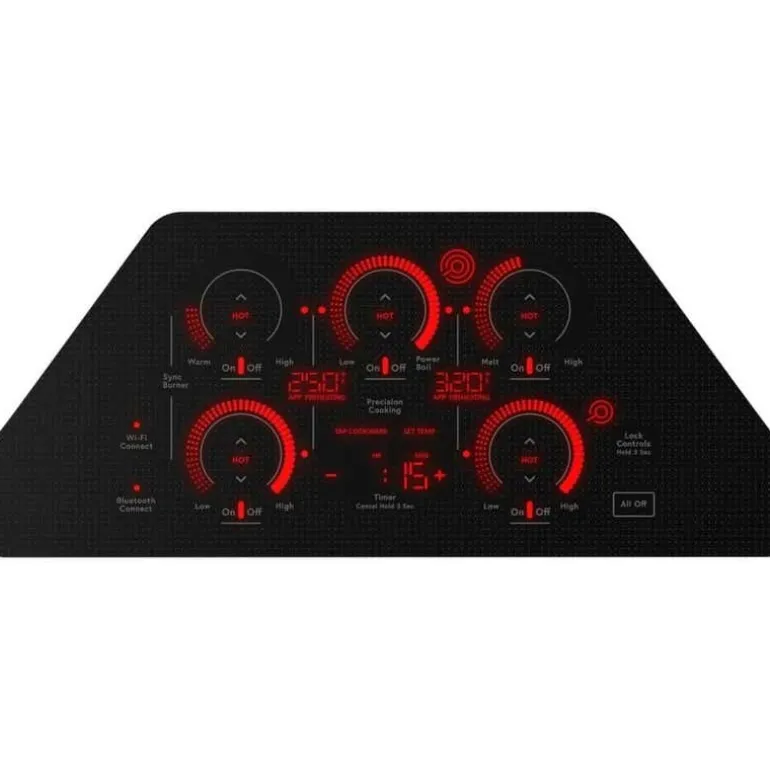 CAFE Cooktop Glass-Ceramic Black 30" Black - CEP90301TBB
