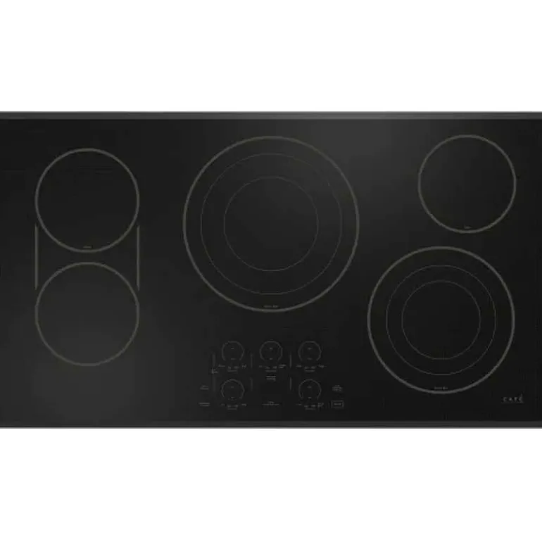 CAFE Cooktop Glass-Ceramic Black 36" Black - CEP90361TBB