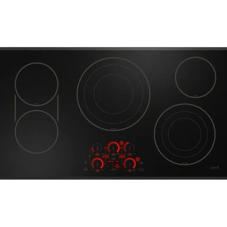 CAFE Cooktop Glass-Ceramic Black 36" Black - CEP90361TBB