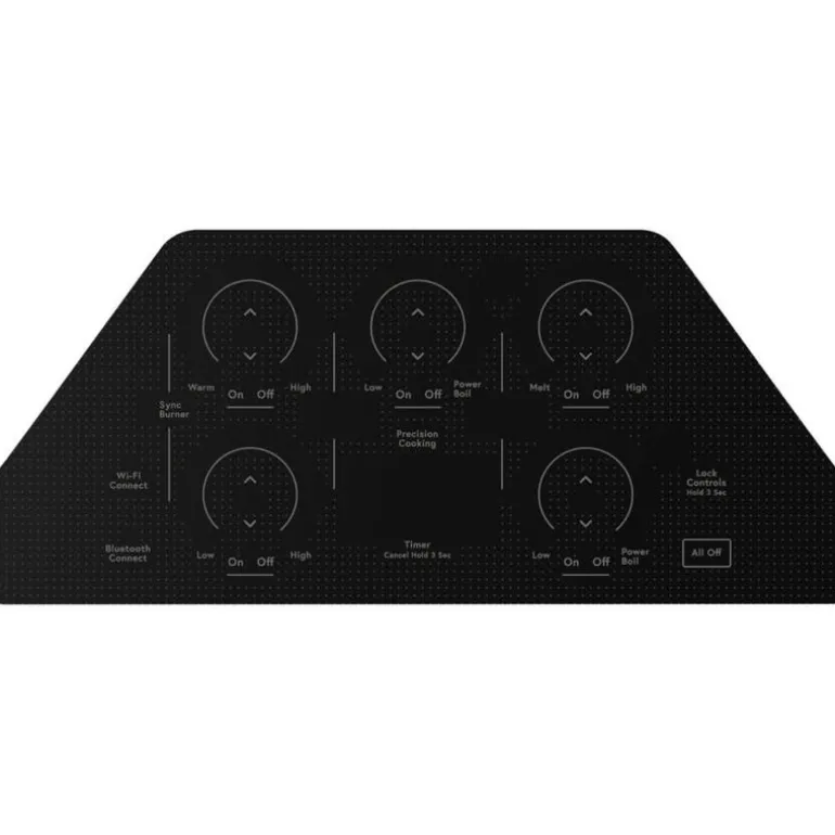 CAFE Cooktop Glass-Ceramic Stainless Steel 36" Stainless Steel - CEP90362TSS