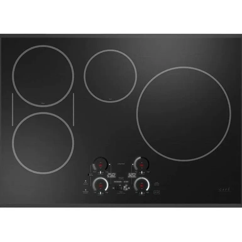 CAFE Cooktop Induction Black 30" Black - CHP90301TBB