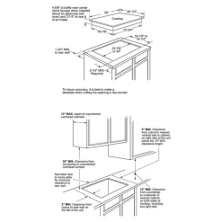 CAFE Cooktop Induction Stainless Steel 36
