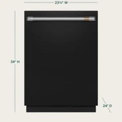 CAFE Dishwasher Built-In Black 24