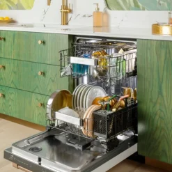 CAFE Dishwasher Built-In Black 24