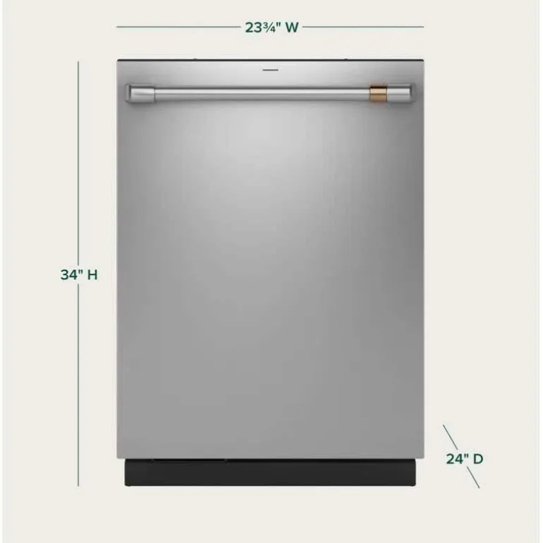 CAFE Dishwasher Built-In Stainless Steel 24" 39dB - CDT888P2VS1