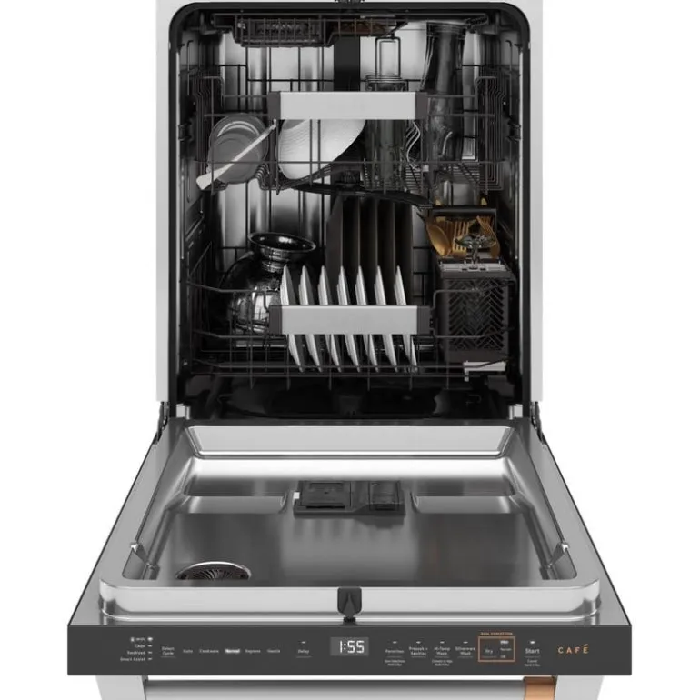 CAFE Dishwasher Built-In Stainless Steel 24" 44dB - CDT858P2VS1