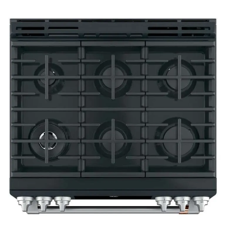 CAFE Dual-Fuel Range Black 30" Dual Energy Gas - CC2S900P3MD1