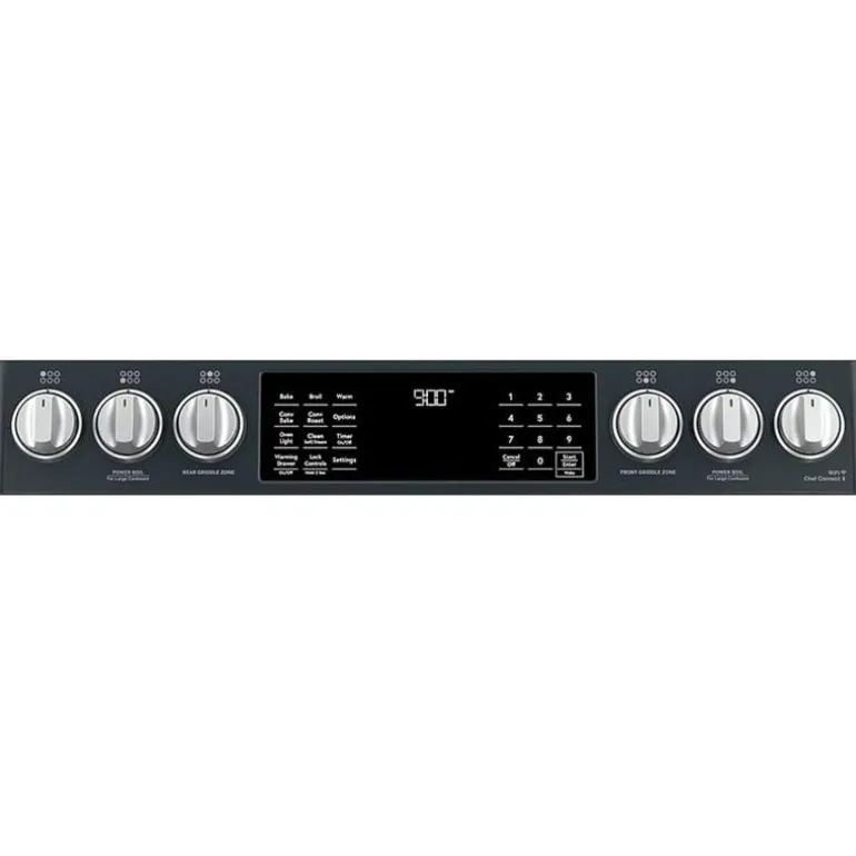 CAFE Dual-Fuel Range Black 30" Dual Energy Gas - CC2S900P3MD1