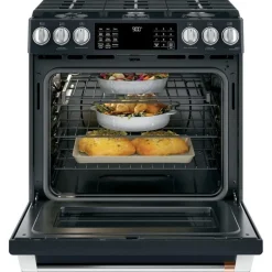 CAFE Dual-Fuel Range Black 30