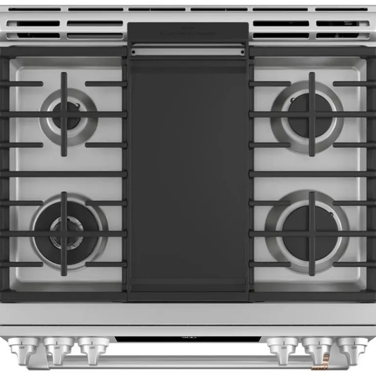 CAFE Dual-Fuel Range Stainless Steel 30" Dual Energy Gas - CC2S900P2MS1
