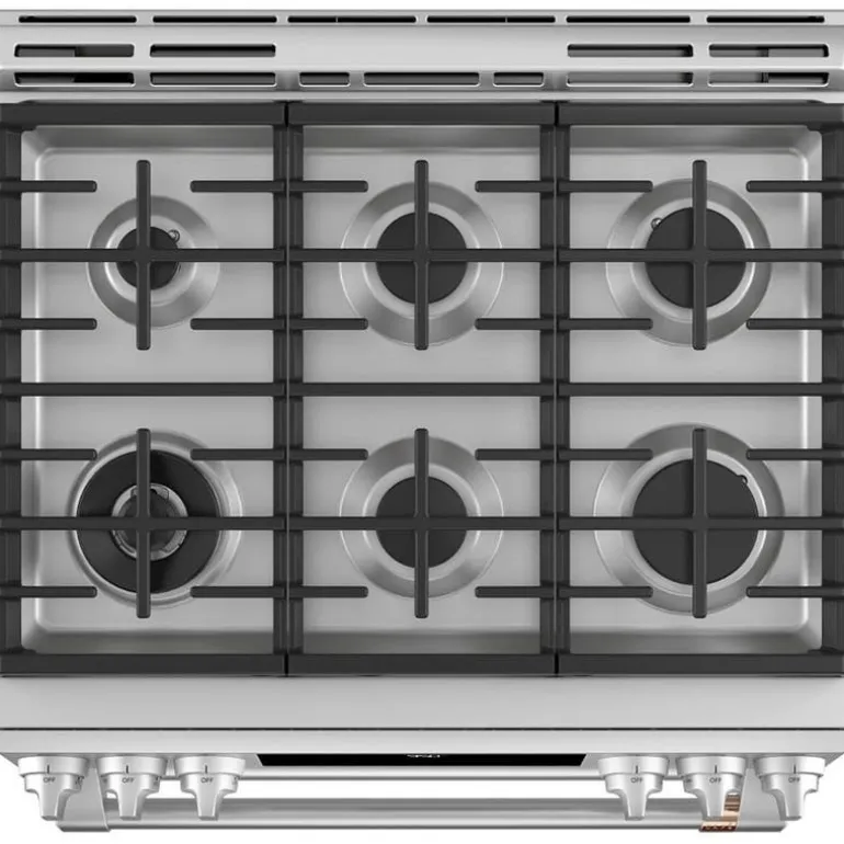 CAFE Dual-Fuel Range Stainless Steel 30" Dual Energy Gas - CC2S950P2MS1