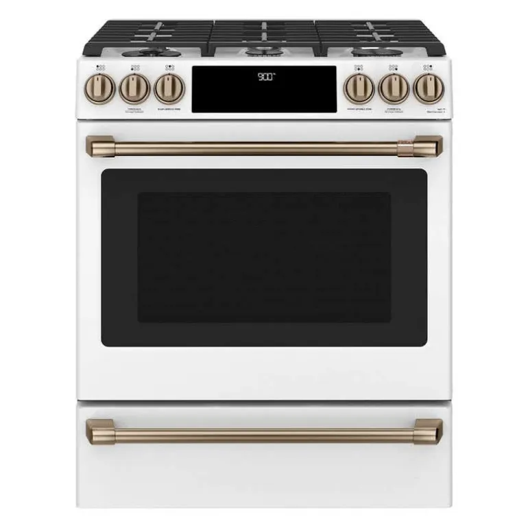 CAFE Dual-Fuel Range White 30" Dual Energy Gas - CC2S900P4MW2