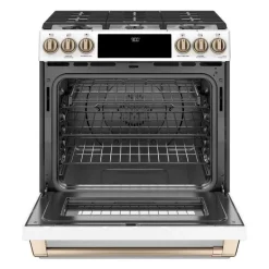 CAFE Dual-Fuel Range White 30