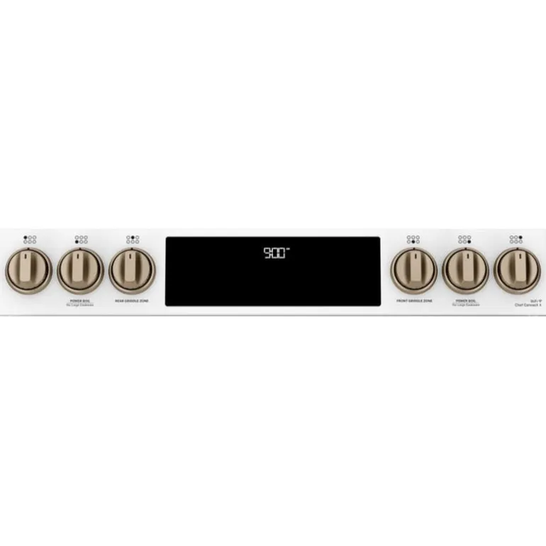 CAFE Dual-Fuel Range White 30" Dual Energy Gas - CC2S900P4MW2