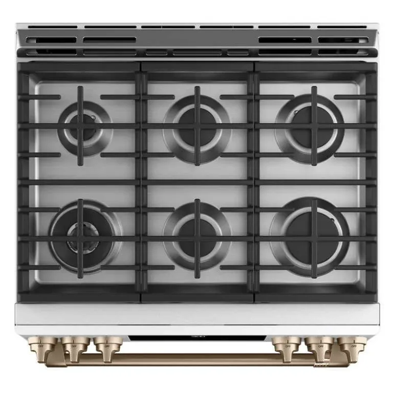 CAFE Dual-Fuel Range White 30" Dual Energy Gas - CC2S900P4MW2