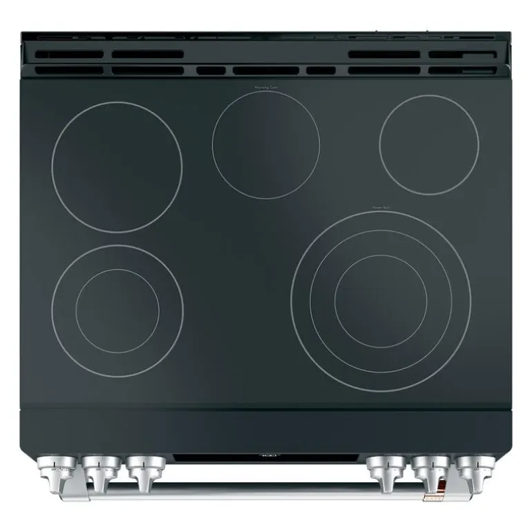 CAFE Range Black 30" Electric Glass-Ceramic - CCES700P3MD1
