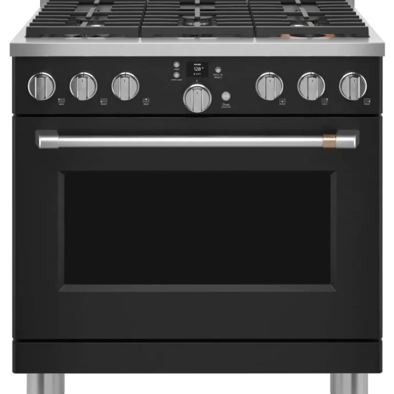 CAFE Range Black 36" Electric Gas - C2Y366P3TD1