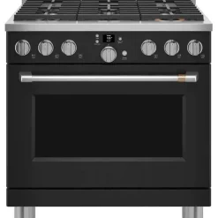 CAFE Range Black 36" Electric Gas - CGY366P3TD1