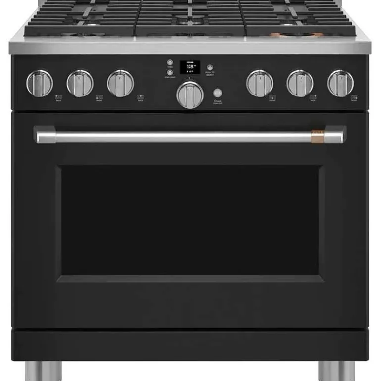 CAFE Range Black 36" Electric Gas - CGY366P3TD1