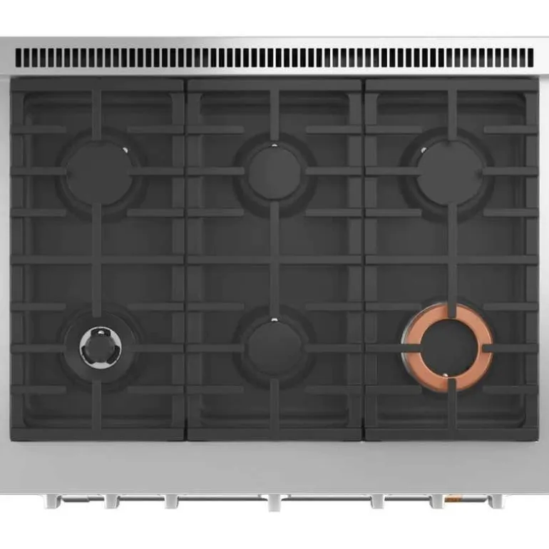 CAFE Range Black 36" Electric Gas - CGY366P3TD1