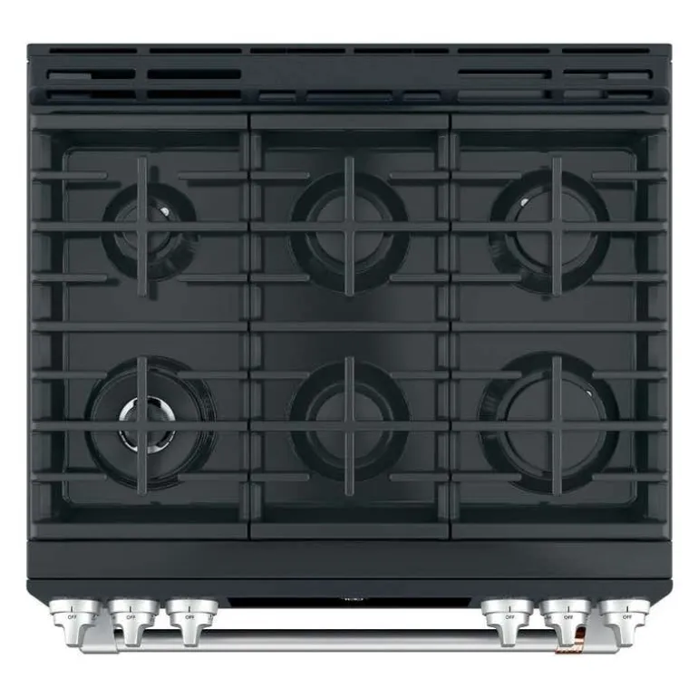 CAFE Range Black 30" Gaz Gas - CCGS700P3MD1
