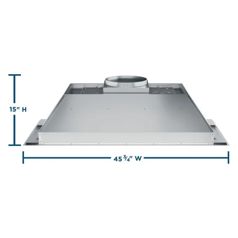 CAFE Range Hood Built-in Stainless Steel 45.75" , 1290 CFM - UVC9480SLSS