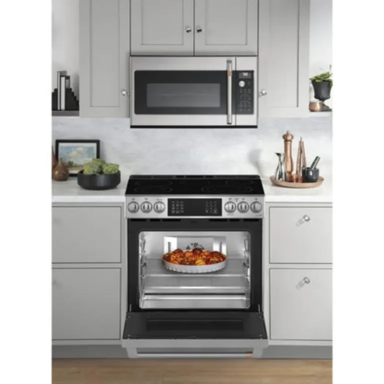 CAFE Range Stainless Steel 30" Electric Glass-Ceramic - CRS70XAWCS1
